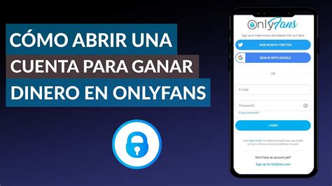 onlyfans hacer cuenta|Crear una cuenta en OnlyFans